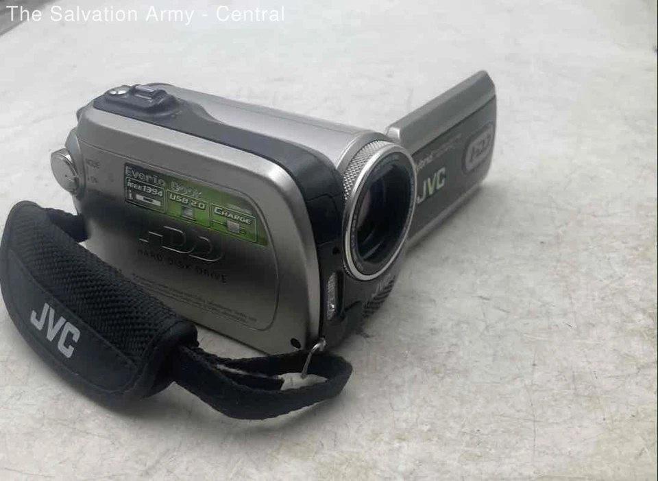 JVC Everio GZ-MG255 2 Megapixel 30GB Hard Disk Drive Camcorder With Strap - Image 4 of 4