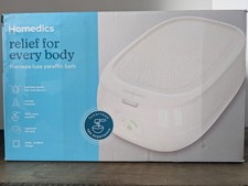 Homedics Relief For Every Body Theraspa Luxe Paraffin Bath NEW Open Box 