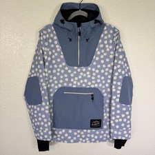 Airblaster Everybody Freedom Jacket Womens Medium Daisy Ski Snowboard Pullover