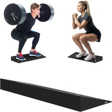 Heel Elevated Slant Board for All-Position Sq...