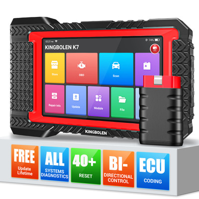 2025 KINGBOLEN K7 Profi Auto OBD2 Diagnosegerät Alle System ECU Scanner Coding