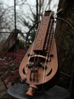 Electric Acoustic Hurdy-Gurdy With Pickup - 24 Keys - 6 string Lira Hurdy Gurdy