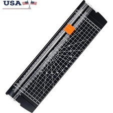 A4 Paper Cutter 12 Inch Guillotine Trimmer W/ Safety Guard & Accessories New