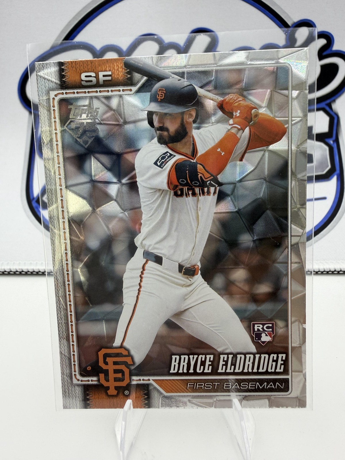 Bryce Eldridge 2026 Topps Series 2 #406 Diamante Foil Rookie Giants