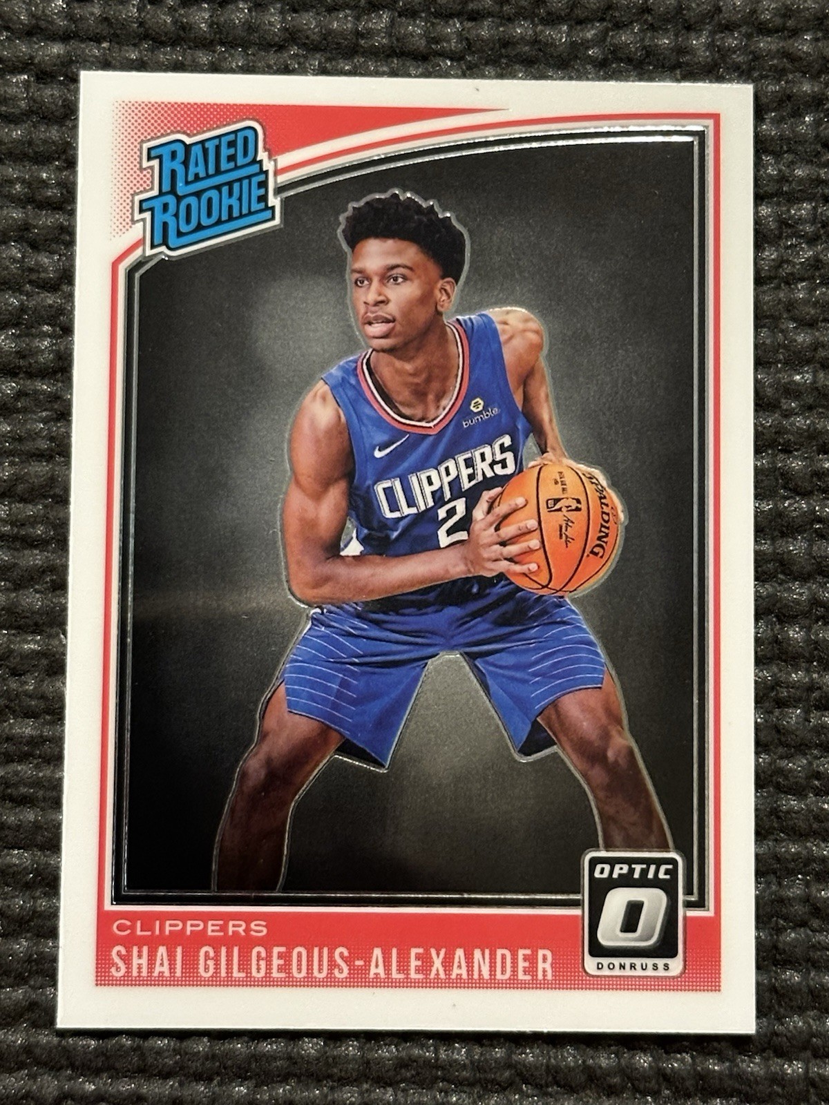 Shai Gilgeous Alexander Optic 18-19 2018 RC Rookie #162  THUNDER