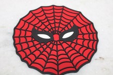MEZCO ONE:12 THE AMAZING SPIDER–MAN RUBBER SPIDER SYMBOL WEB DISPLAY BASE 6-7