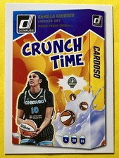 Kamilla Cardoso 2025 Panini Donruss WNBA CRUNCH TIME PRESS PROOF Card #10 SKY