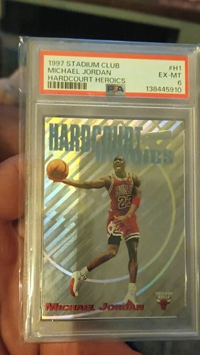 1997-98 Topps Stadium Club - Hardcourt Heroics Michael Jordan #H1