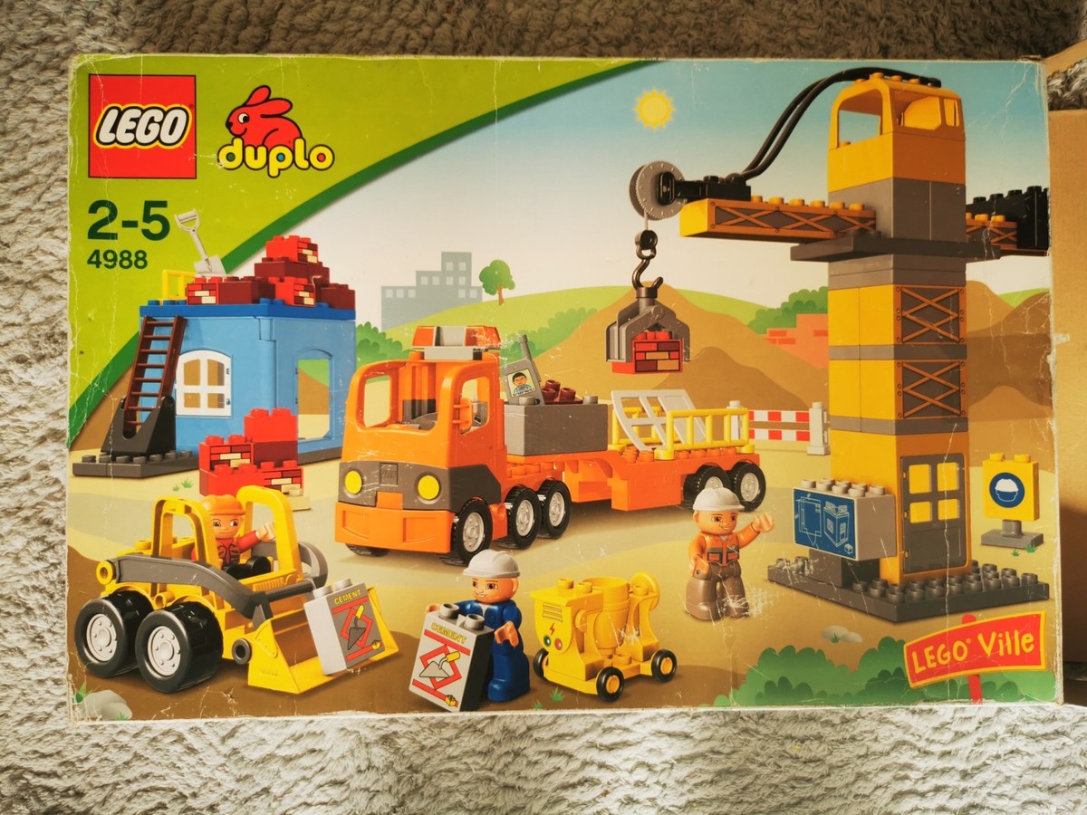 4988 Lego Duplo Construction Set Instructions Construction Set