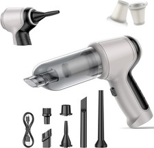 15000Pa Cordless Car Vacuum Cleaner 120W High Power Handheld Wet/Dry HEPA Filter