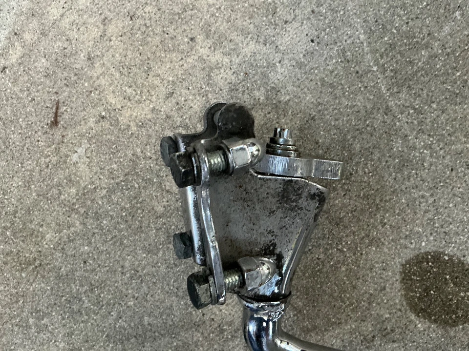 1999 Harley Softail стороне удар Jiffy стойка ноги + пружина хром 50087-89B - Изображение 4 из 4