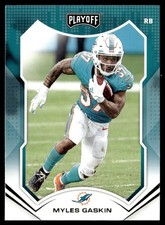 2021 Panini Playoff Myles Gaskin Miami Dolphins #9