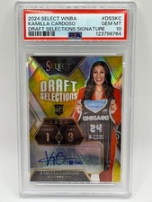 2024 Select WNBA Draft Selections Kamilla Cardoso RC AUTO /99 #DSSKC PSA 10