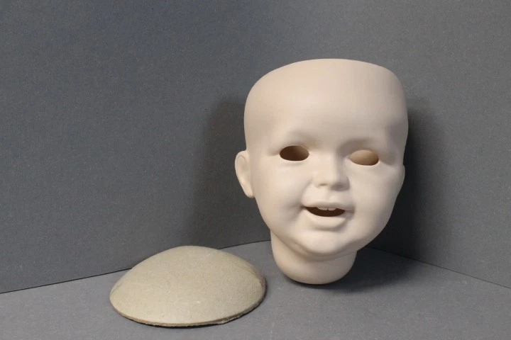 Biskuit - Porzellan  Puppen Kopf    S.F.B.J. 236 Paris  12  RETRO - Bild 2 von 4