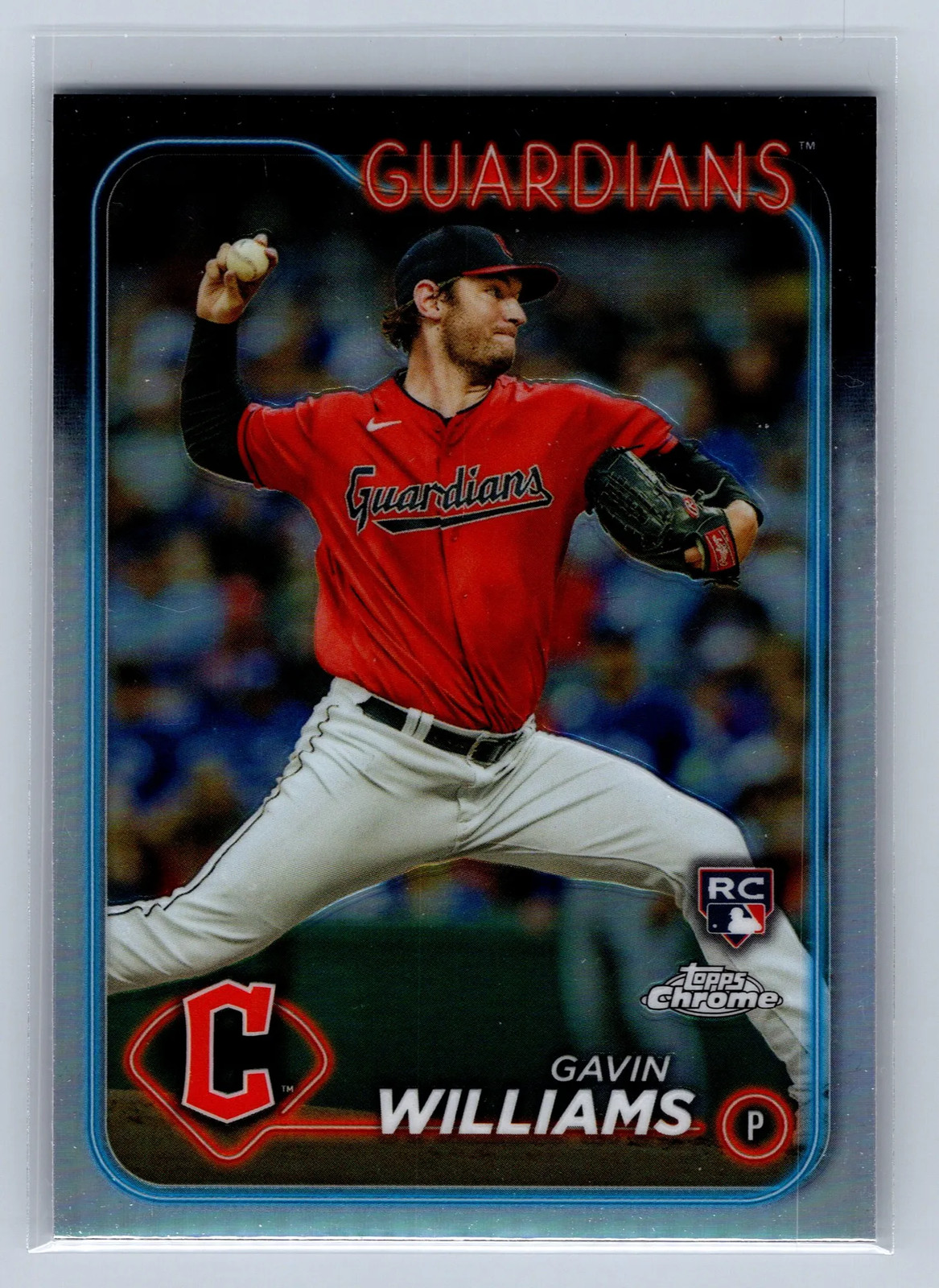 2024 Topps Chrome Gavin Williams Refractor #15