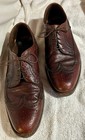 Vtg Oxblood Burgundy Leather Imperial Florsheim Wingtips Men’s Size 12D EX COND — photo 2