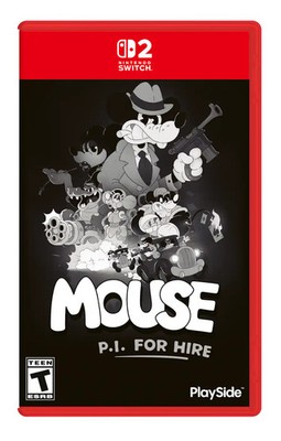 Mouse: P.I. For Hire - Nintendo Switch 2 Noir Game - NEW SEALED FREE US SHIPPING