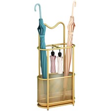 Umbrella Stand Holder Walking Stick Metal Freestanding Indoor Home Decor