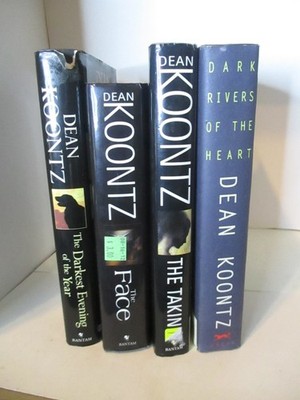 Bundle of 4 Dean Koontz Novels Hardcover Dust Jacket See Photos for Titles