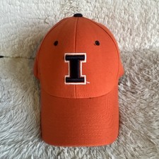 Illinois Fighting Illini Zephyr Fitted Hat 7 Orange