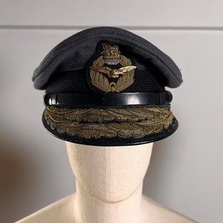 WW2 RAF Air Marshal / Commodore Cap Size 56cm Peaked Cap