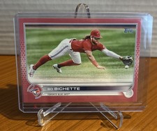 2022 Topps Series 1 Mother's Day Hot Pink /50 Bo Bichette #126
