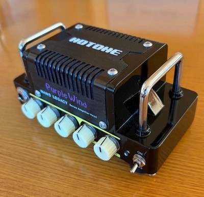 Hotone Nano Legacy Purple Wind 5 Watt Compact Guitar Amp Head 3
