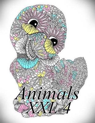 Animals XXL 4: Coloring Book for Adults and Kids by The Art of You (English) Pap