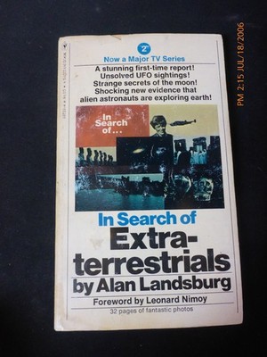 In Search Of : Extra-Terrestrials Alan Landsburg 1976 Paperback Book