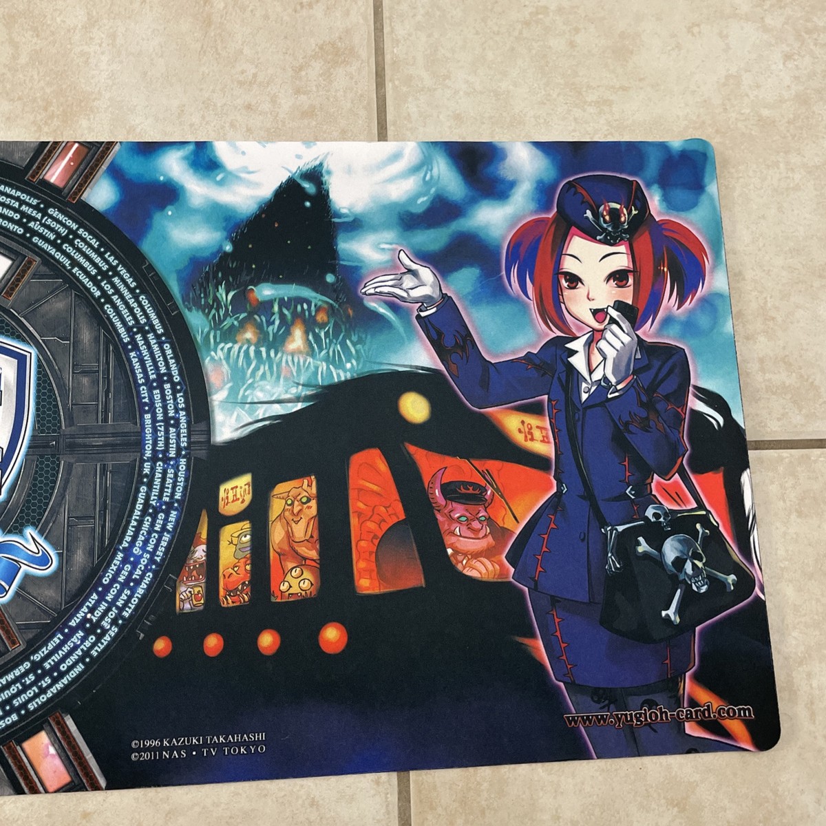 Yu-Gi-Oh! 100th YCS Championship Participation Playmat : Tour