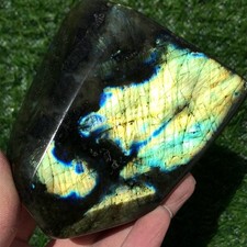 660G Natural Labradorite Crystal Mineral Specimen Energy Healing Reiki