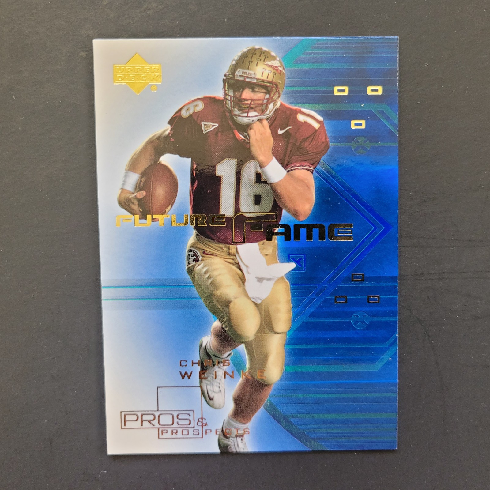 Chris Weinke Upper Deck Pros & Prospects Future Fame #F5 Base