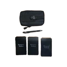5pc Waterproof Notepad With Waterproof Case 3x5