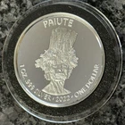 PAIUTE YOSEMITE VALLEY Mesa Grande Rare Proof Coin 1 Troy Oz .999 Fine Round