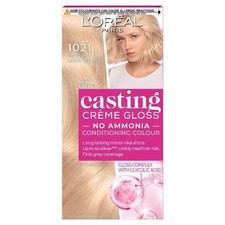 L'Oreal Casting Creme Gloss Semi-Permanent Hair Colour 1021 Light Pearl Blonde