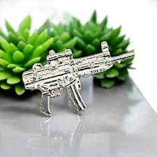 Hand Poured Proof Sub Machine Gun - Slick Metals 15.5g - .999 Fine Silver + COA
