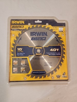 Irwin Marathon 10 Inch 40T 14070 Circular Saw Blade
