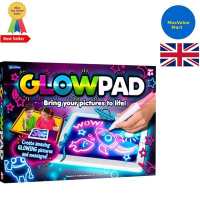 GLOWPAD - Mess-Free Light-Up Art Pad für Kinder | Perfekte Geschenkidee für Weihnachten