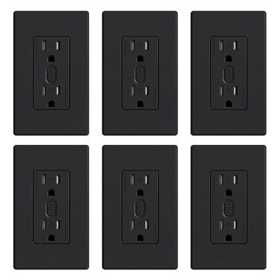 Smart Plug, Smart In-Wall Outlet Compatible with Alexa and Google Assistant, 2.4