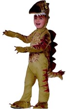 Spirit Halloween 2T Stegosaurus Costume Dinosaur 2 Pieces Soft Plush Jurassic