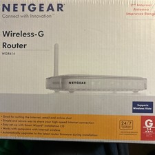New Netgear WGR614 Wireless-G Router 54 Mpbs Double Antenna   Free Shipping