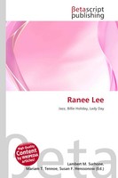 Ranee Lee Jazz, Billie Holiday, Lady Day Lambert M. Surhone (U. A.) Taschenbuch