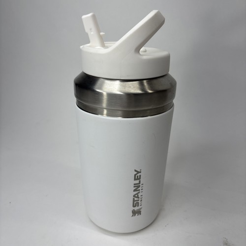 Stanley Flip Straw Jug 64 Oz White With Small Dent.