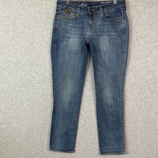 Levis Jeans Womens 27 Blue Demi Curve Skinny Low Rise Stretch Med Wash Denim