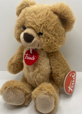 Trudi Ettore Bear Soft Plush, 6 inches Italy Stuff Animal Lovey NWT NEW