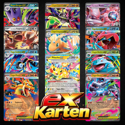 Pokemon   EX KARTEN Auswahl   Erhabene Helden, Fatale Flammen Wachsendes Chaos