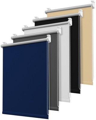Thermo Rollo Verdunklungsrollo Thermorollo Fenster Verdunkelungsrollo Klemmrollo