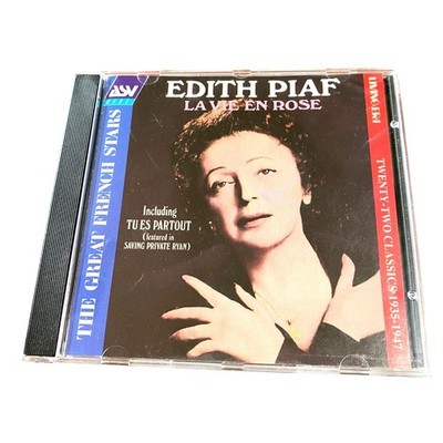 Edith Piaf La Vie En Rose Living Era Twenty-two Classics CD