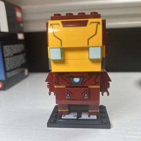Lego Marvel Comics Brick Headz Iron Man 41590 (Open Box)used
