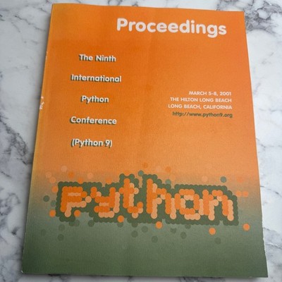 Python 9 Proceedings 2001 Intl Conference Booklet Foretec Seminars